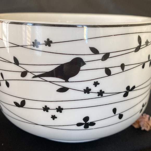 CIROA - Set of 2 MEDIUM size porcelain bowls with handles/wings- birds i… - Picture 4 of 8